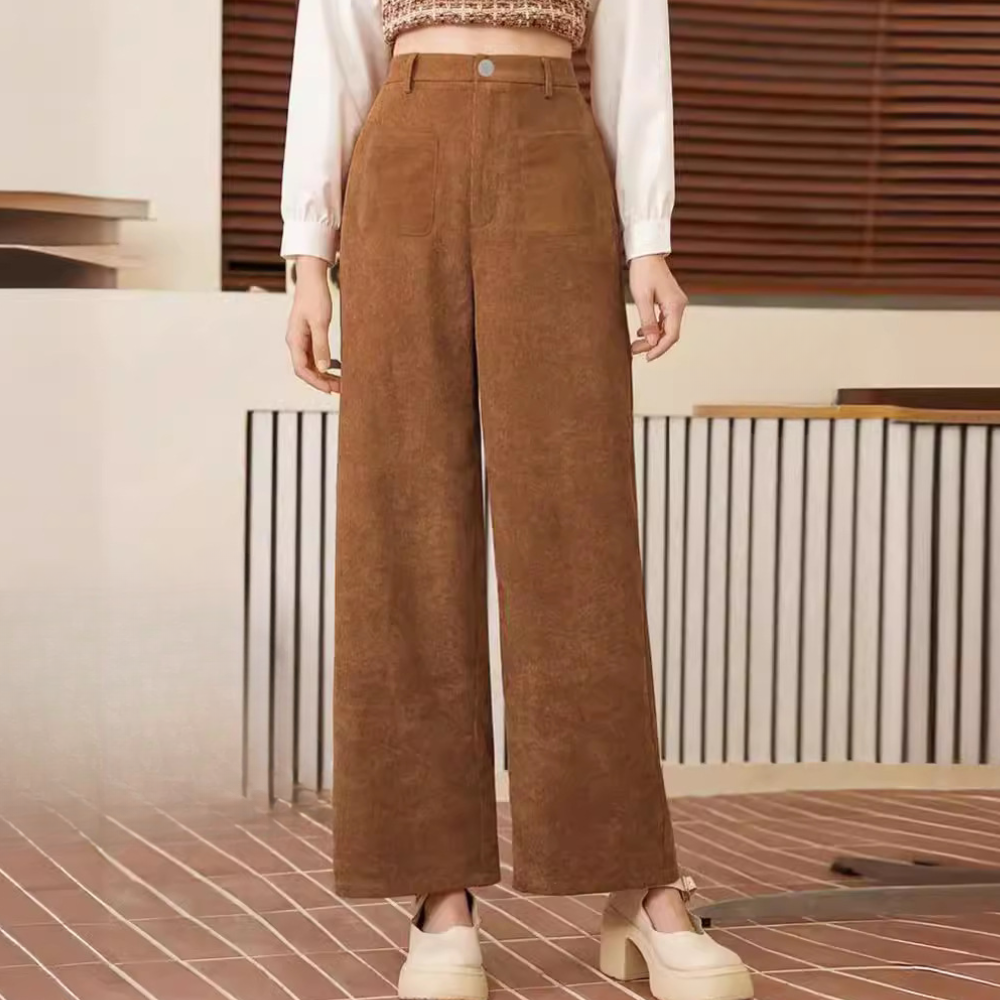 Women's high waist wide leg pants