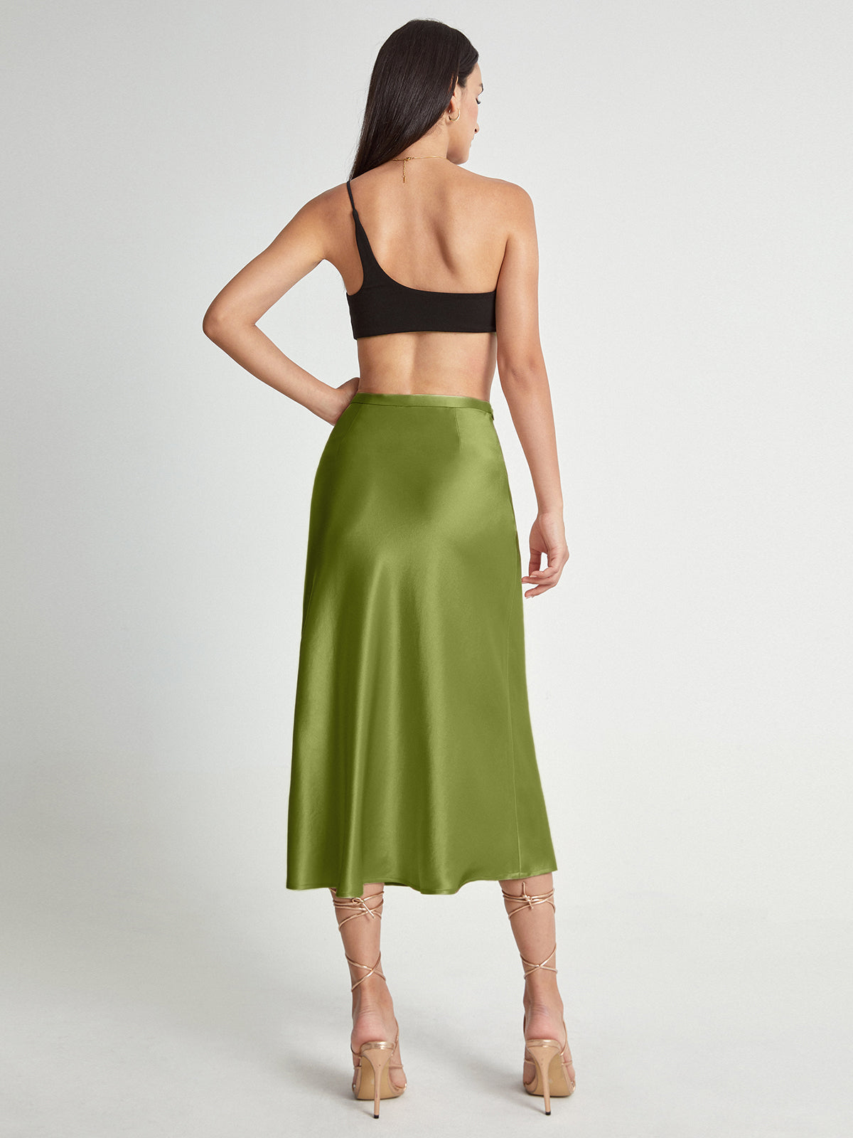 Women's High-Waisted Maxi Skirt